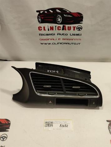 BOCCHETTE ARIA CENTRALE PEUGEOT 3008 Serie 9685023677 96652390XT DV6C/9HD (0916)