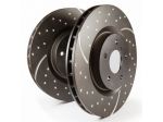 Dischi pastiglie per Vw Golf 7 Ebc baffati puntanti Brembo Extra serie Max