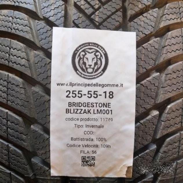 2 gomme 255 55 18 bridgestone a11749 - Foto 2
