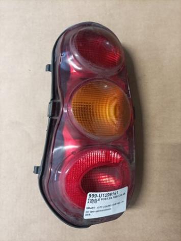 FANALE POST.SX FRECCIA ARANCIO 999-U1298151 Parti elettriche  Fanaleria  Fanali  Fanale post. sx. SMART - CITY COUPE / FORTWO - 01-07-1998 - 01-03-200