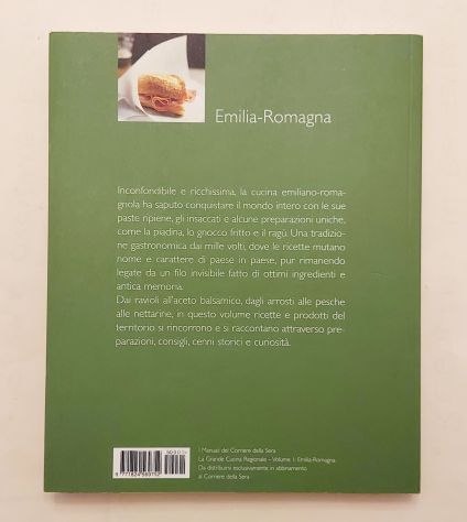 La grande cucina regionale:Emilia Romagna Ed.Corriere della sera, 2005 come nuov - Foto 2