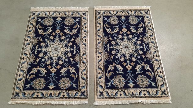 Tappeto Persiano Nain extra fine scendiletto copia