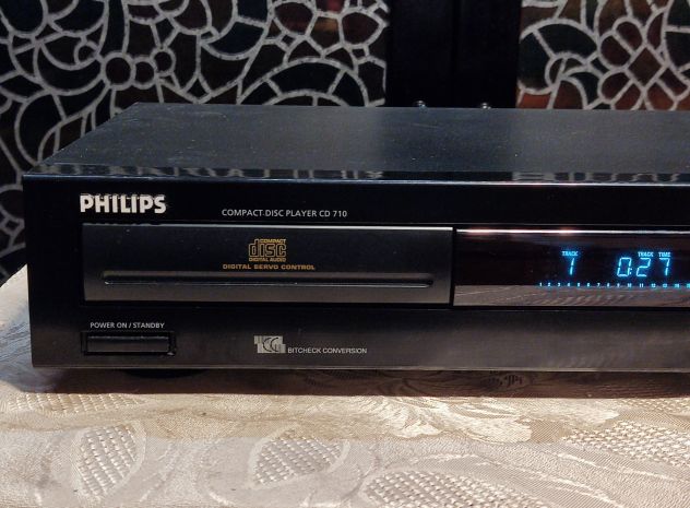 Philips CD 710 Lettore Cd Compact Disc Player - Laser Nuovo - Foto 4