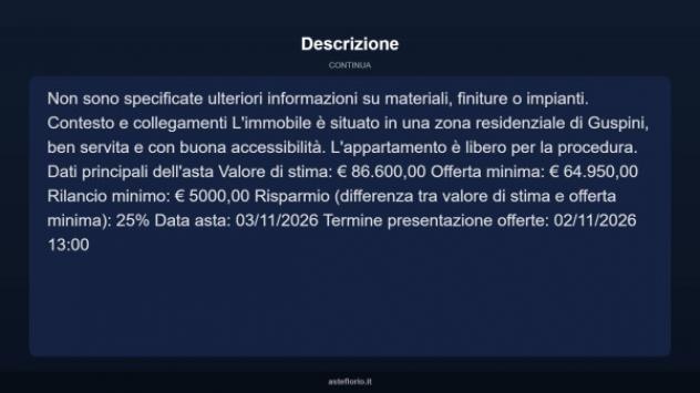 Immobile in asta di 180 m² con più di 5 locali in vendita a Guspini - Foto 5