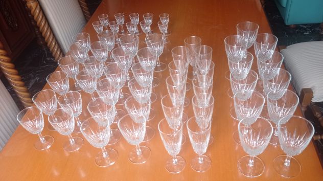 Set di calici in vetro