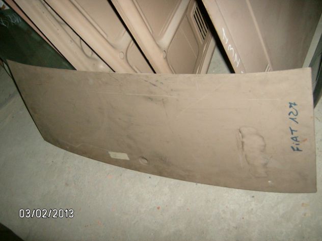 Cofano bauletto posteriore fiat 127 1°s prima serie bauletto Rear Hood Fiat 127