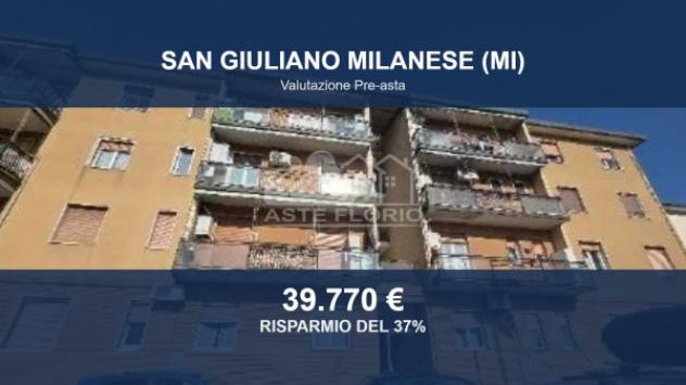 Immobile in asta di 47 m² in vendita a San Giuliano Milanese