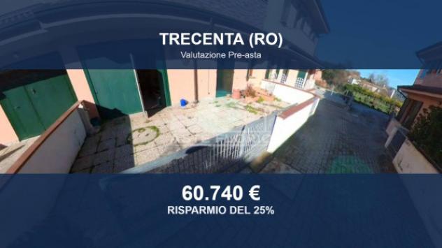 Immobile in asta di 220 m², box auto in vendita a Trecenta
