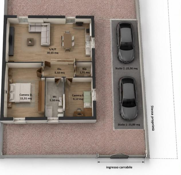 Appartamento in vendita a Gello - San Giuliano Terme 75 mq Rif: 1423482