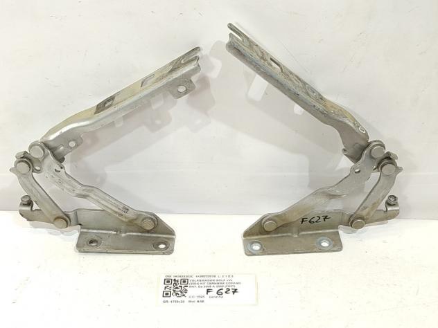 CERNIERE COFANO ANTERIORE DX E SX VOLKSWAGEN Golf 5 Berlina 1K0823302C 1K0823301B BSE (0308)