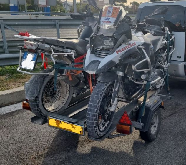 CARRELLO TRASPORTO MOTO - Foto 2