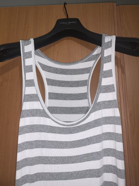 VESTITO ESTIVO LUNGO/COPRI COSTUME ELASTICIZZATO COME NUOVO DA DONNA VINTAGE A R - Foto 3