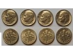 R75- U.S.A.- MONETE RARE CON DIFETTO DI CONIO.