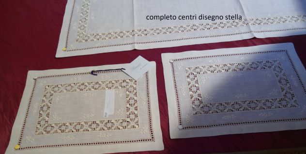 centrini e complementi arredo ricamati a mano ( vari modelli ) - Foto 3