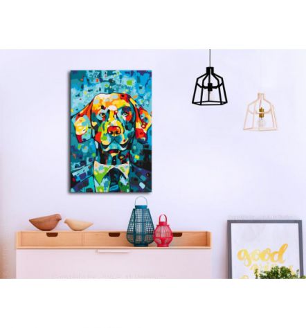 Quadro Fai Da Te 40x60 Cm. Animali N. 18 ARREDALACASA Spedizione Gratis - Foto 2