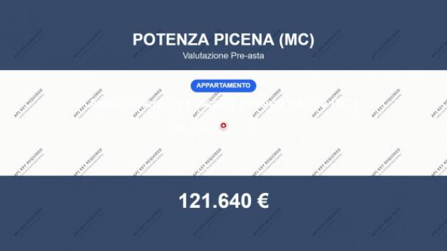 Immobile in asta di 128 m² con più di 5 locali in vendita a Potenza Picena