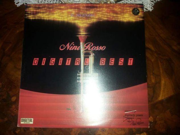 Nini ROSSO lp il silenzio DIGITAL BEST Stampa 87 NUOVO mai suonato