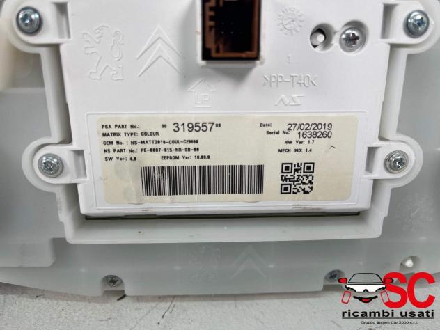 QUADRO STRUMENTI PEUGEOT 2008 Serie 9832865580 (19) - Foto 7