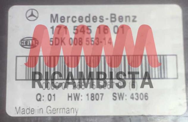 A1715451601 Mercedes SLK W171 centralina SAM - Foto 2