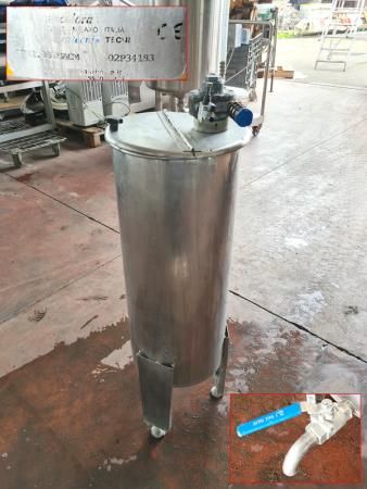 cisterna inox per detersivi con agitatore usata - Foto 2