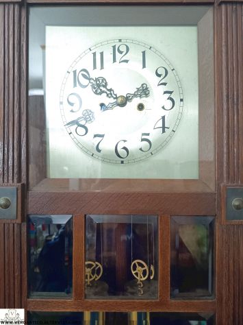 176305 Antico orologio a pendolo Vienna - Foto 8