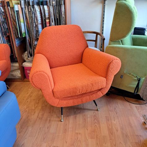 Poltrone stile Gigi Radice anni 50/60 - Foto 6