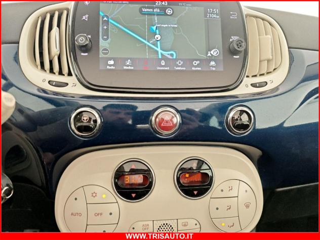 FIAT 500 C 1.0 Hybrid Dolcevita NEOPATENTATI (LUCI LED+NAVI) - Foto 10