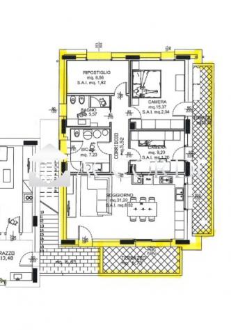 APPARTAMENTO di 6 vani e di 110 mq (SAN FIOR) rif. JS008_1 - Foto 10