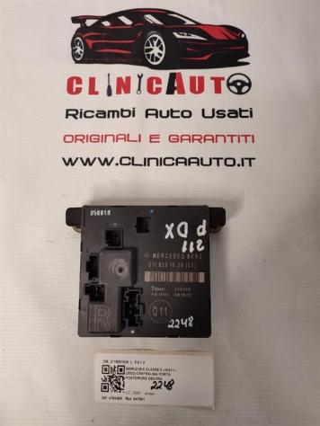 CENTRALINA PORTA POSTERIORE DX MERCEDES Classe C Berlina W203 2118201626 (0004)