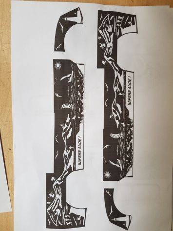 adesivi per furgone van jumpy citroen come in foto con fiancate disegnate - Foto 3