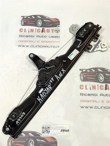 MECCANISMO ALZAVETRO ANT. DX RENAULT Kadjar Serie 807207795R K9K647 (15)