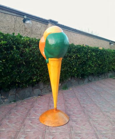 Gelato in fiberglass:  Insegna cono gelato per esterno. Disponibile a FIRENZE - Foto 6