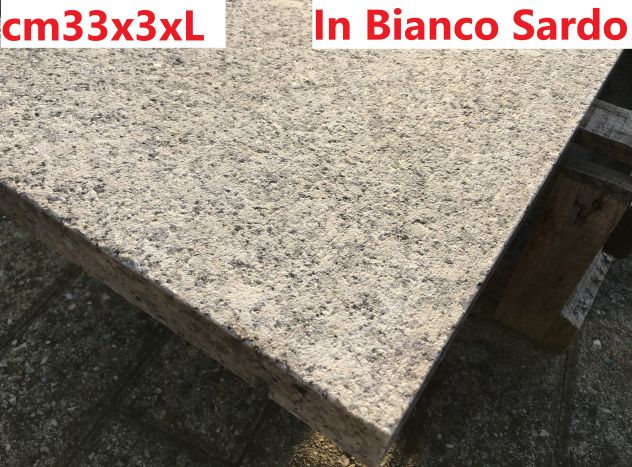 Davanzale soglia copertina coprimuro gradino scala in pietra granito - Foto 2