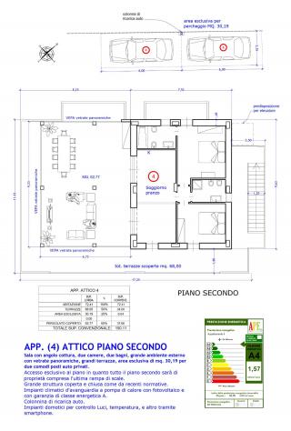 Attico in vendita a Marina di Massa - Massa 150 mq  Rif: 1412662