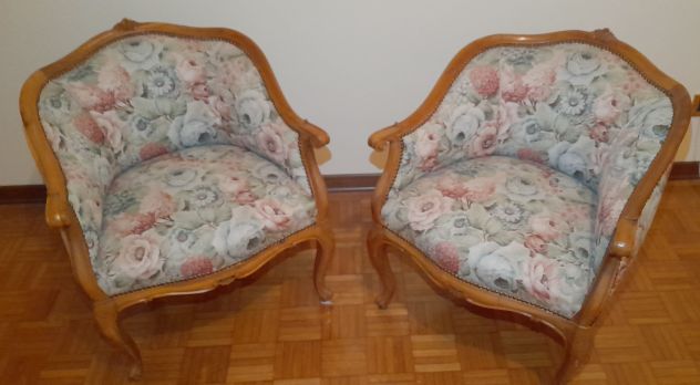 Poltroncine chippendale n.2