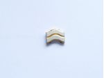 Ebel Org. Bandglied Stahl/Gold 10mm