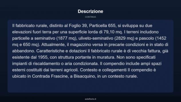 Immobile in asta di 182 m² in vendita a Bisacquino - Foto 8