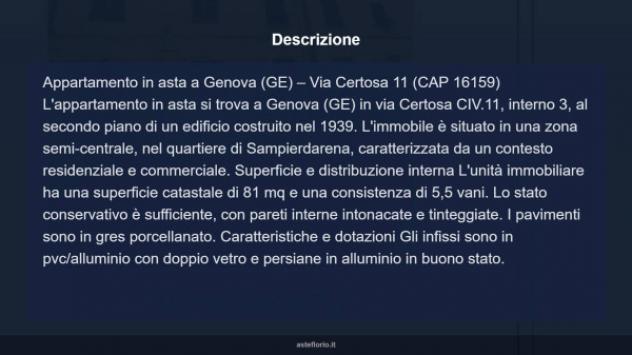 Immobile in asta di 81 m² in vendita a Genova - Foto 17