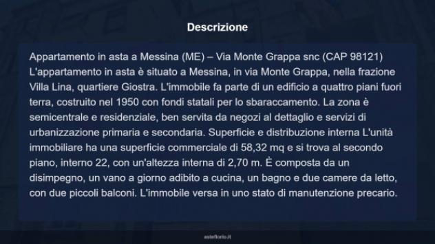 Immobile in asta di 58 m² in vendita a Messina - Foto 9