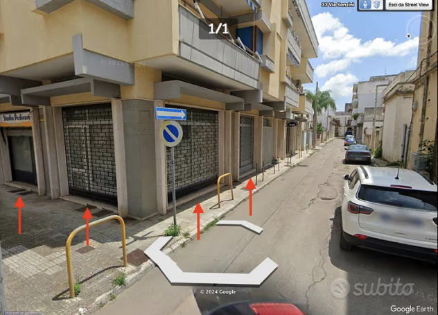 Galatina 2 Locali ad angolo 4 vetrine
