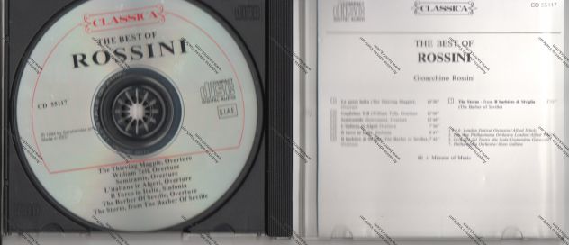CD THE BEST OF ROSSINI -CD DI ROSSINI- - Foto 2