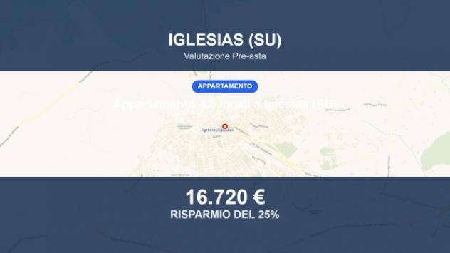 Immobile in asta di 67 m² in vendita a Iglesias