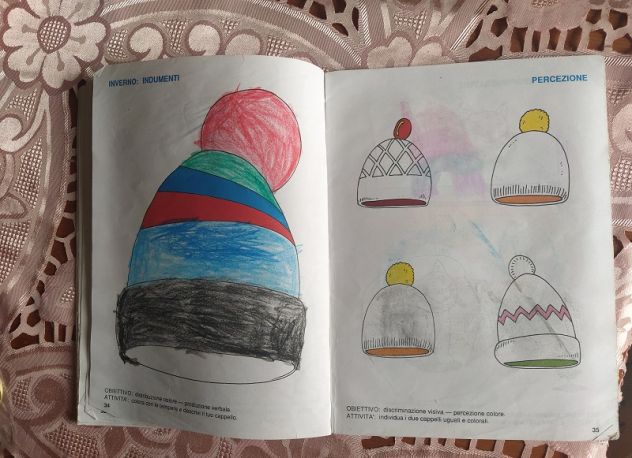 R135 - TAVOLOZZA 3 ANNI- ALBUM DA COLORARE. - Foto 5