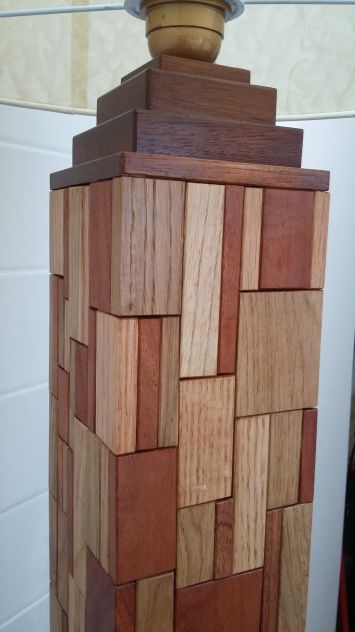 lampada piantana artigianale stelo - Foto 4