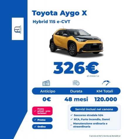 TOYOTA Aygo X 1.5 Hybrid 115 CV 5 porte rif. 24171062