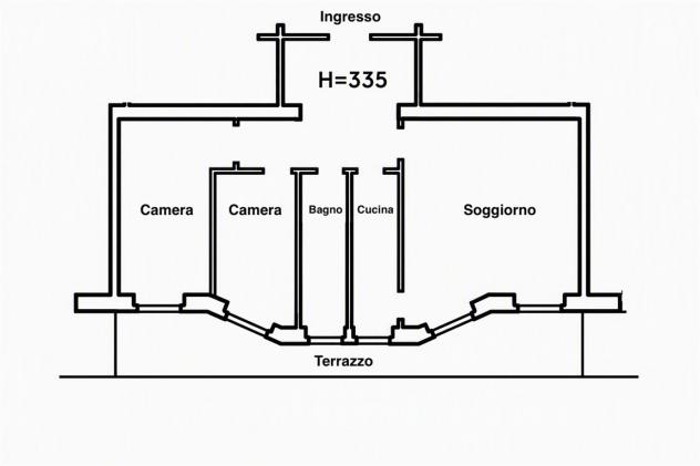 Trilocale con terrazzo - Foto 20