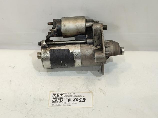 MOTORINO D' AVVIAMENTO FORD C - Max Serie 3M5T-11000-CF T1DA diesel 1560 (10) - Foto 2