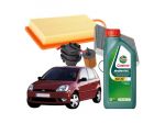 Kit Tagliando + Olio Motore Wix Ktw059+F5W30 Ford Fiesta V tdci