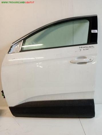 PORTA ANT SX BIANCA AL/SE 999-U1308104 Carrozzeria  Lamierati esterni  Porte  Porta ant. sx. OPEL - GRANDLAND - 2017 -, OPEL - GRANDLAND X - 2017 -