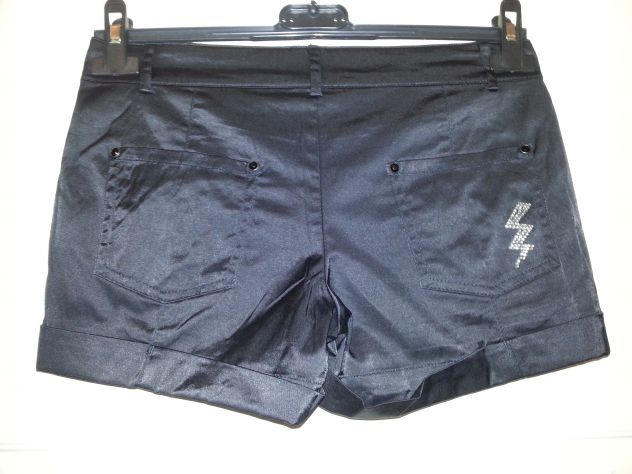 PANTALONCINI/SHORTS NUOVI,ELEGANTI,NERI,ORIGINALI FIRMATI"MOTIVI",DA DONNA/RAGAZ - Foto 5